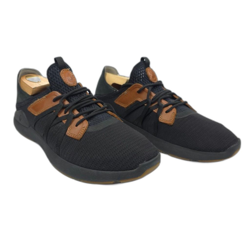 OLUKAI Mio Li Athletic Shoes Lava Rock Black VSCO Athleisure Gorpcore Sporty 9